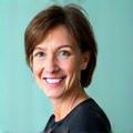 Portrait of Sarah Jenkins, a serene and professional woman with a calming presence.